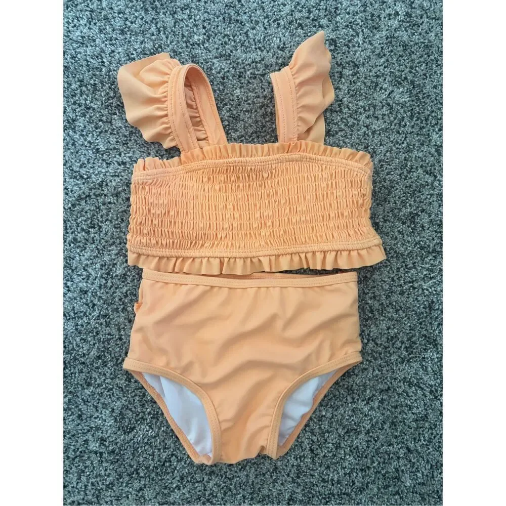 ❤️RuffleButts Baby Girl 2Pc Swimsuit 3T